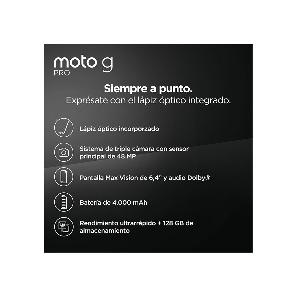 Motorola Moto G Pro 128GB ROM 4GB RAM