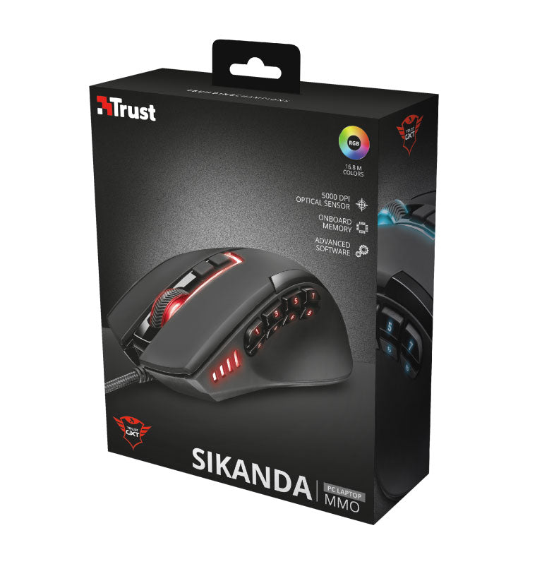 Mouse Gamming Trust GXT 164 sikanda MMO