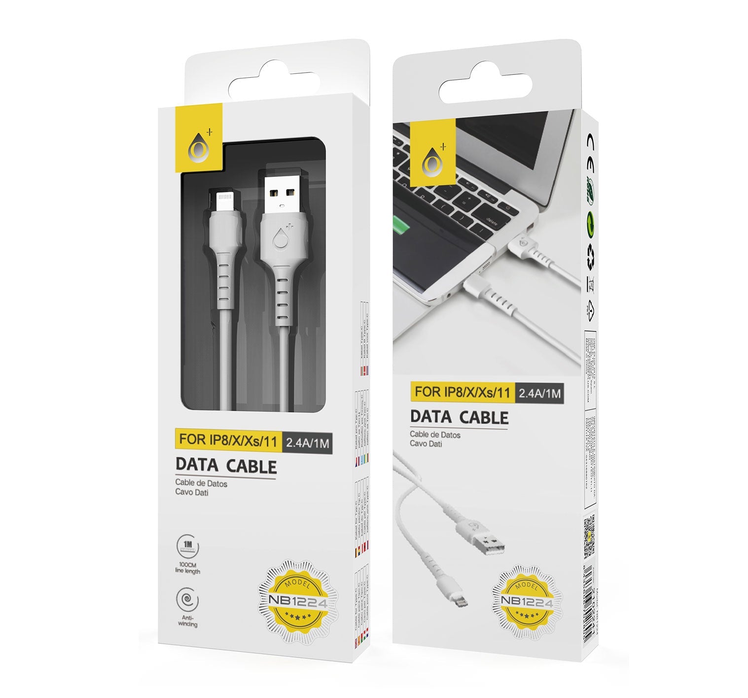 One Plus Cable Data NB1224 Lightning