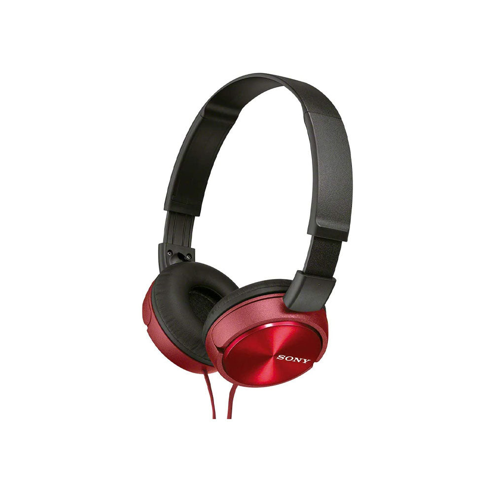 Audífonos Sony MDR ZX310AP Plegable con cable Rojo