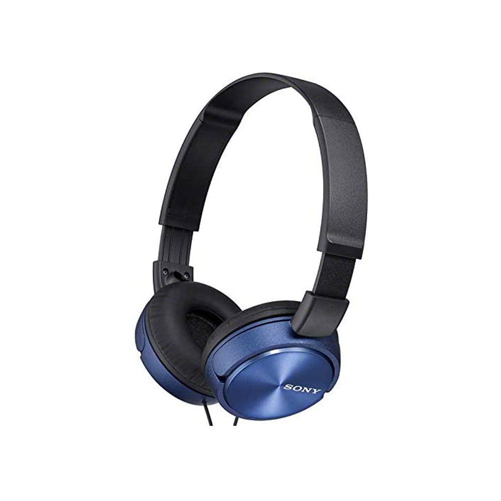 Audífonos Sony MDR ZX310AP Plegable con cable Azul