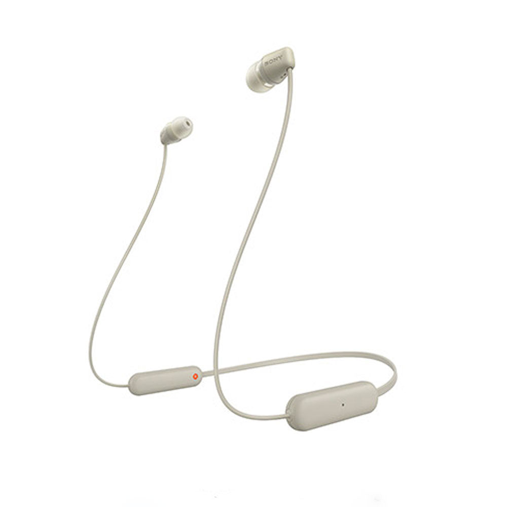 Audifonos Sony WI-C100/BZ UC In Ear Bluetooth Crema