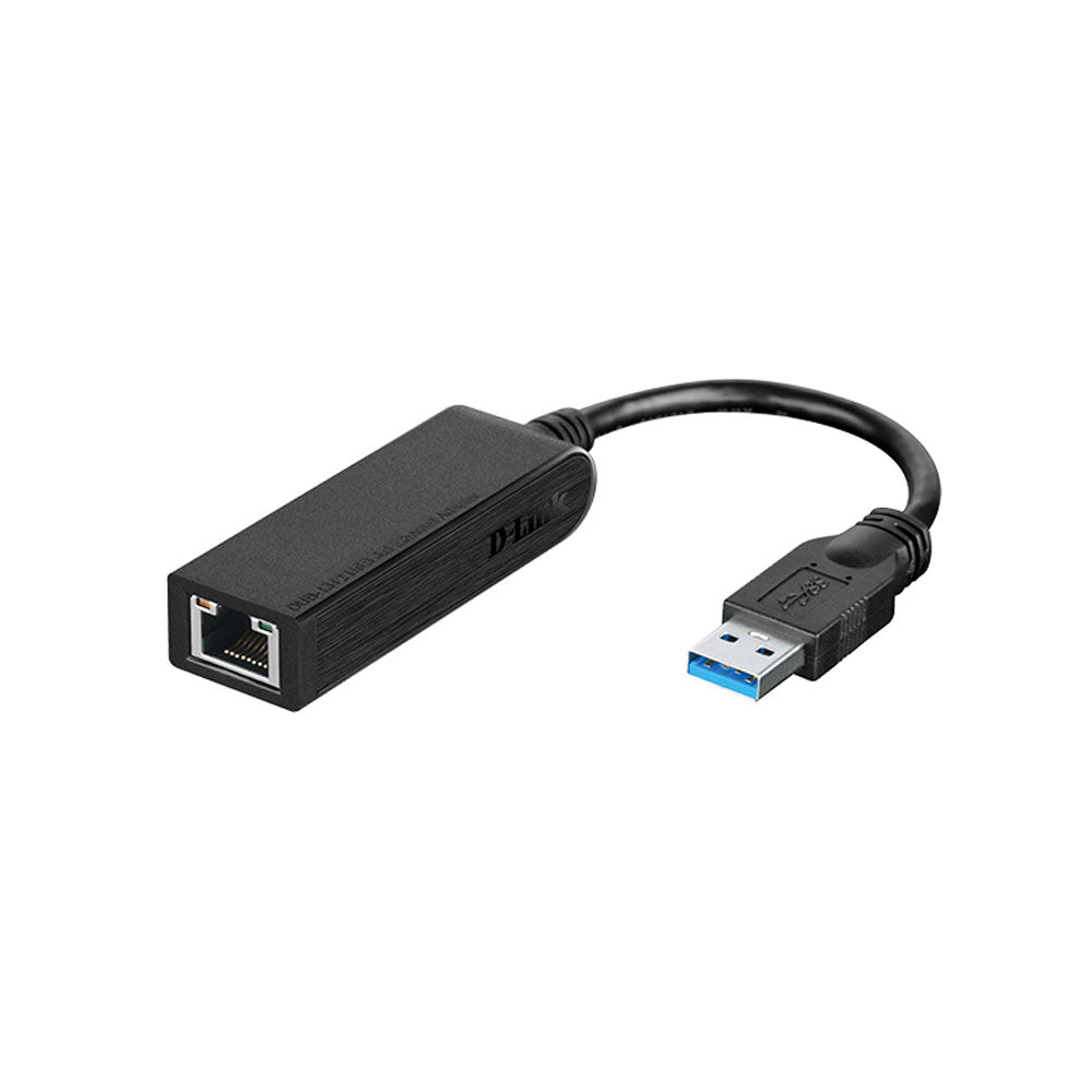 Adaptador D Link DUB 1312 USB 3.0 a Gigabit Ethernet Negro