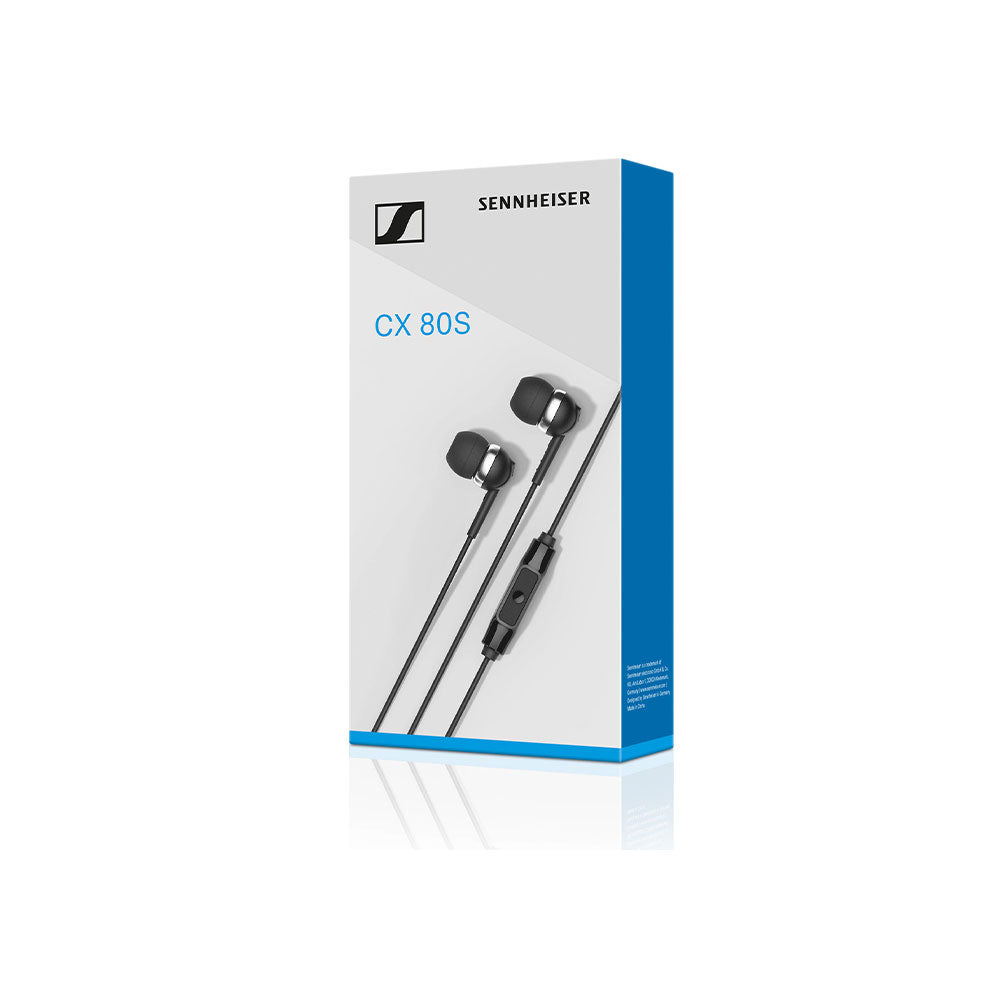 Audifonos Sennheiser Audiophile CX 80S In Ear Negro