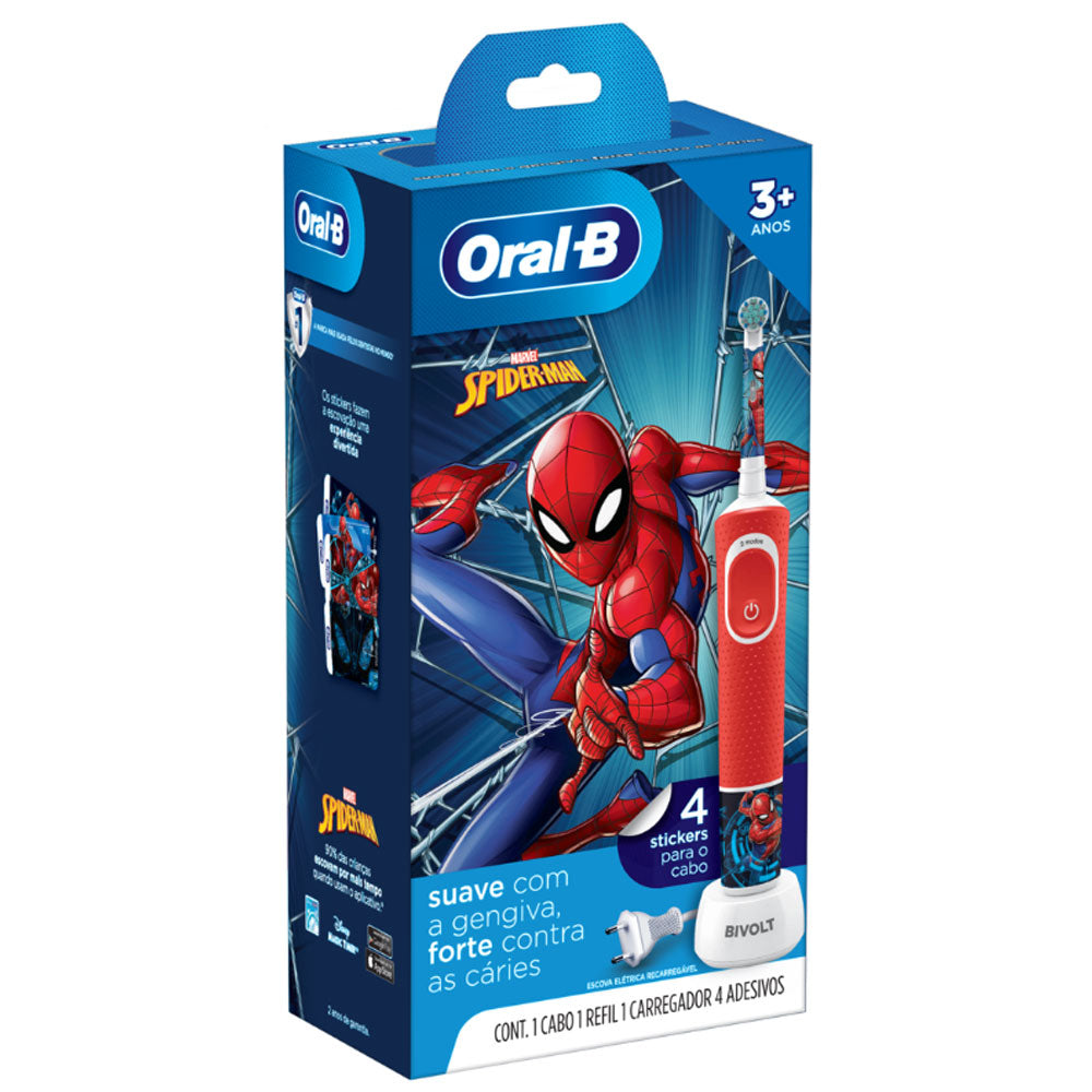 Cepillo de dientes Eléctrico Oral B Spiderman Vitality Kids