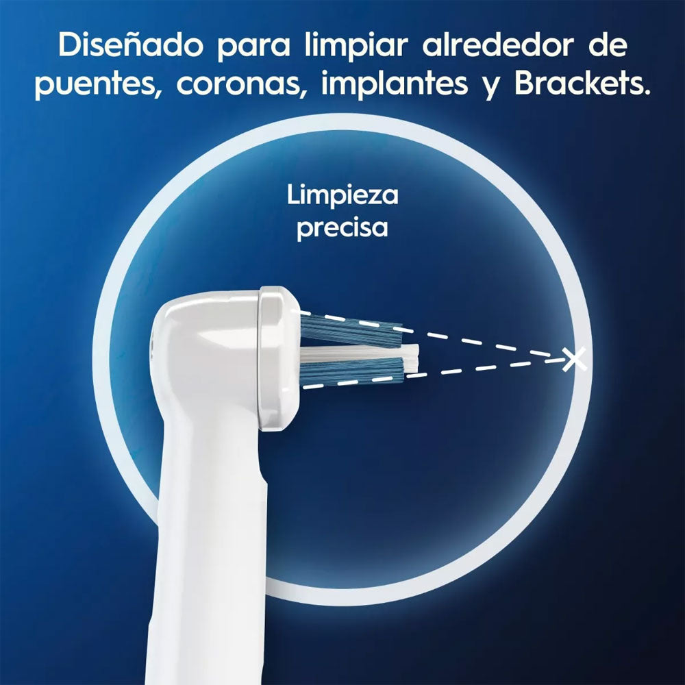 Cabezales de Cepillo Electrico Oral B Orthodontic Clean x2ud