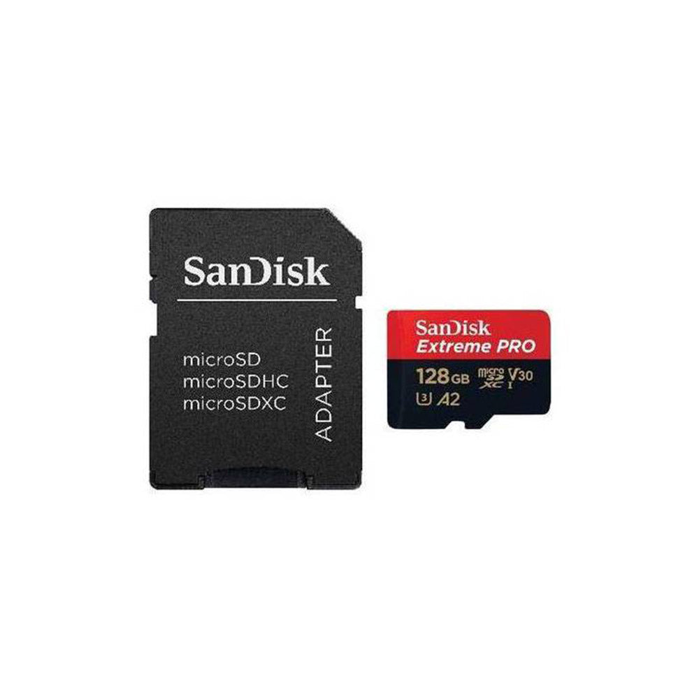 Tarjeta de Memoria Sandisk Extreme Pro 128GB microSD XC V30