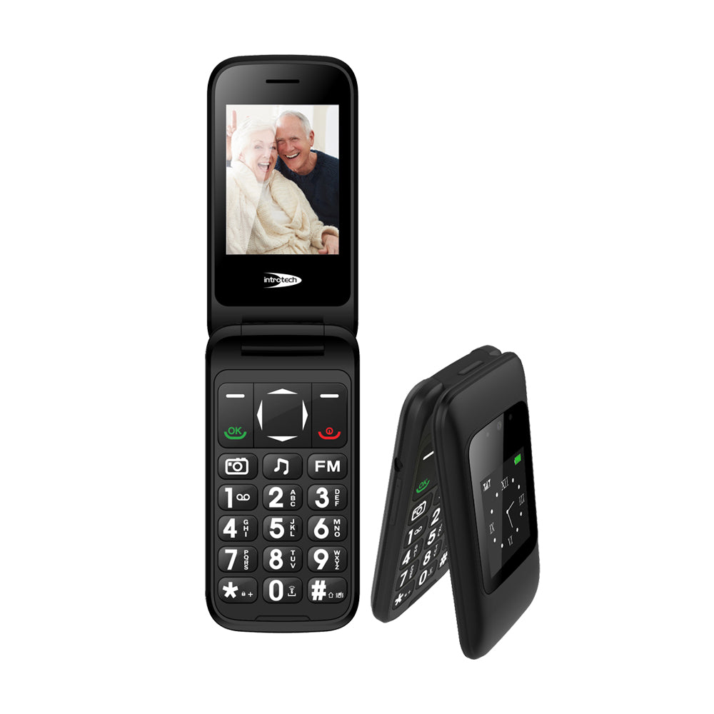 Teléfono Celular Introtech Senior Adulto Mayor 3G SOS