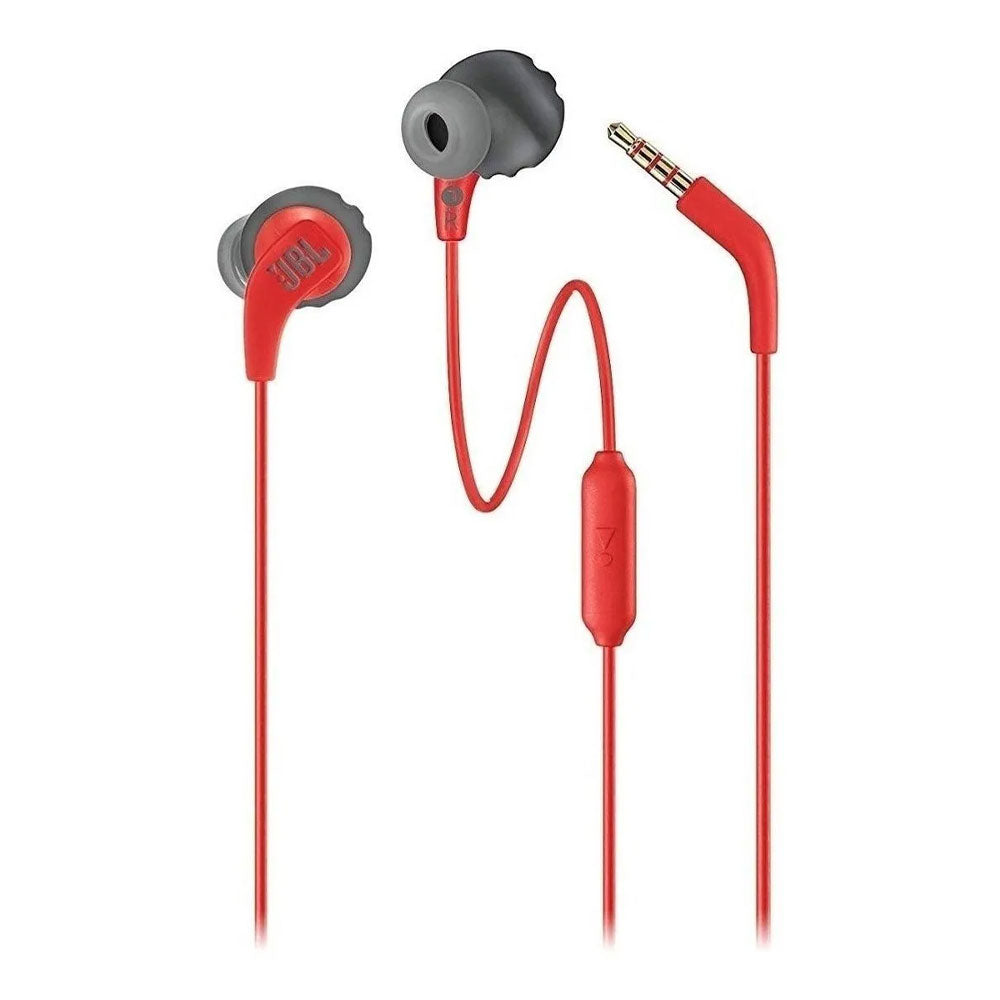 Audifonos JBL Endurance Run In Ear Ipx7 Jack 3.5mm Rojo