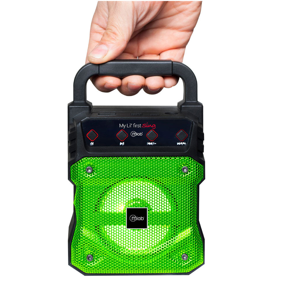 Parlante MLab My Lil First Sing Karaoke Bluetooth Verde