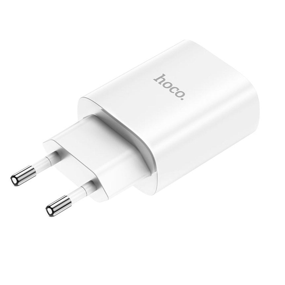 Cargador Hoco N14 USB C PD 20W Blanco