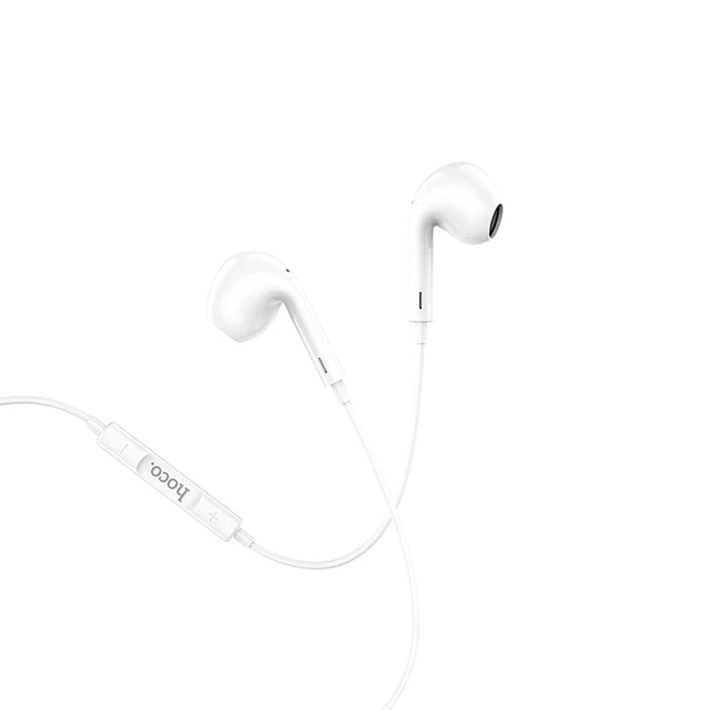 Audifonos Hoco M1 Max Crystal In Ear Jack 3.5mm Blanco