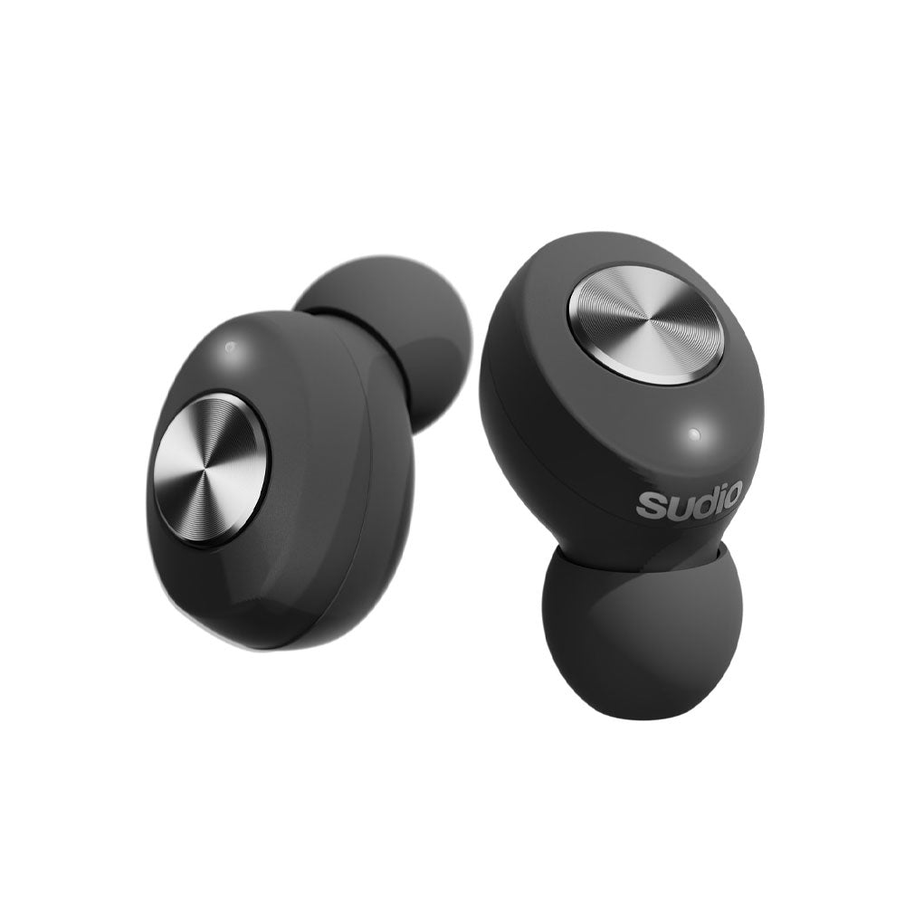 Audífonos Sudio Tolv Bluetooth in ear True Wireless Negro