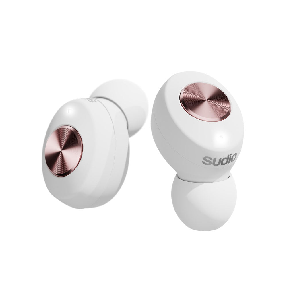 Audífonos Sudio Tolv Bluetooth in ear True Wireless Blanco