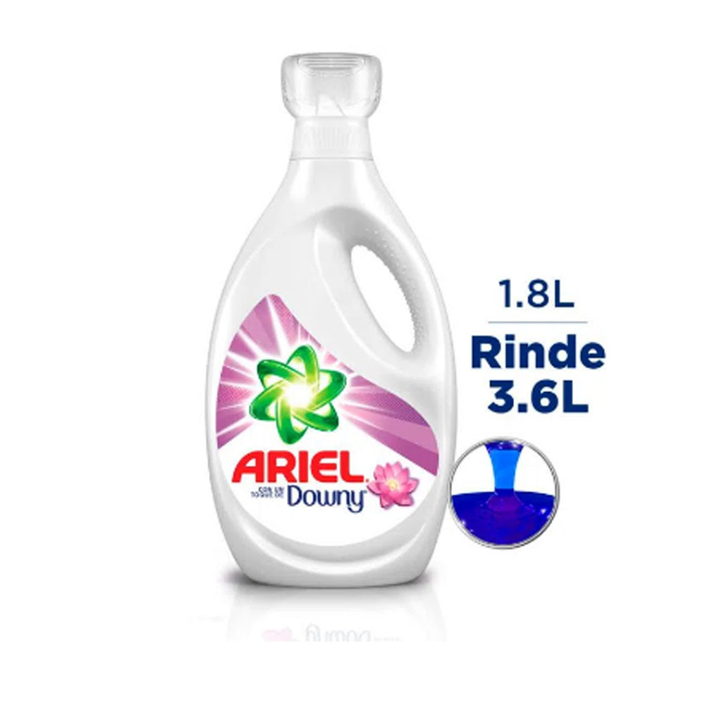 Detergente Líquido Concentrado Ariel con Toque de Downy 1.8L