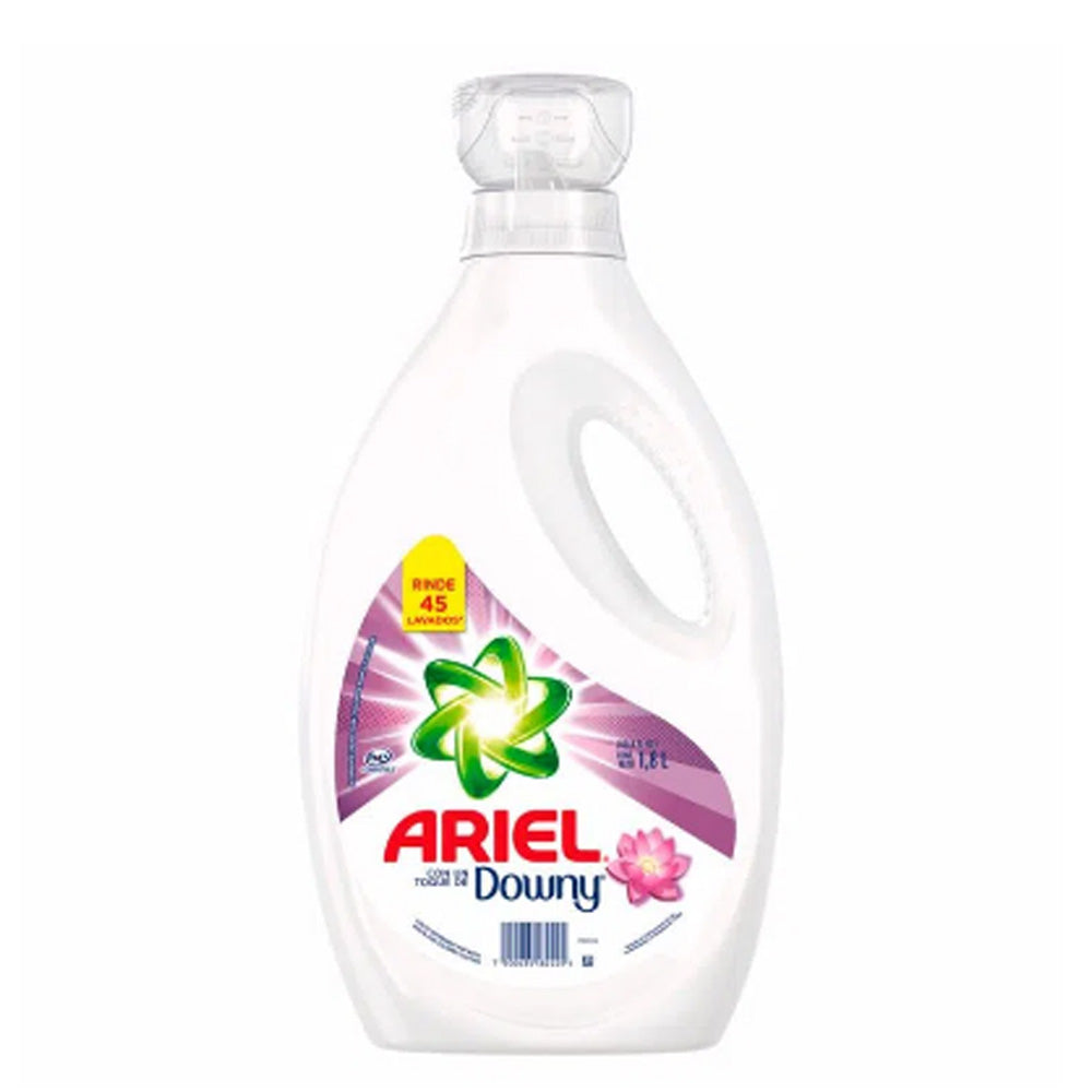 Detergente Líquido Concentrado Ariel con Toque de Downy 1.8L