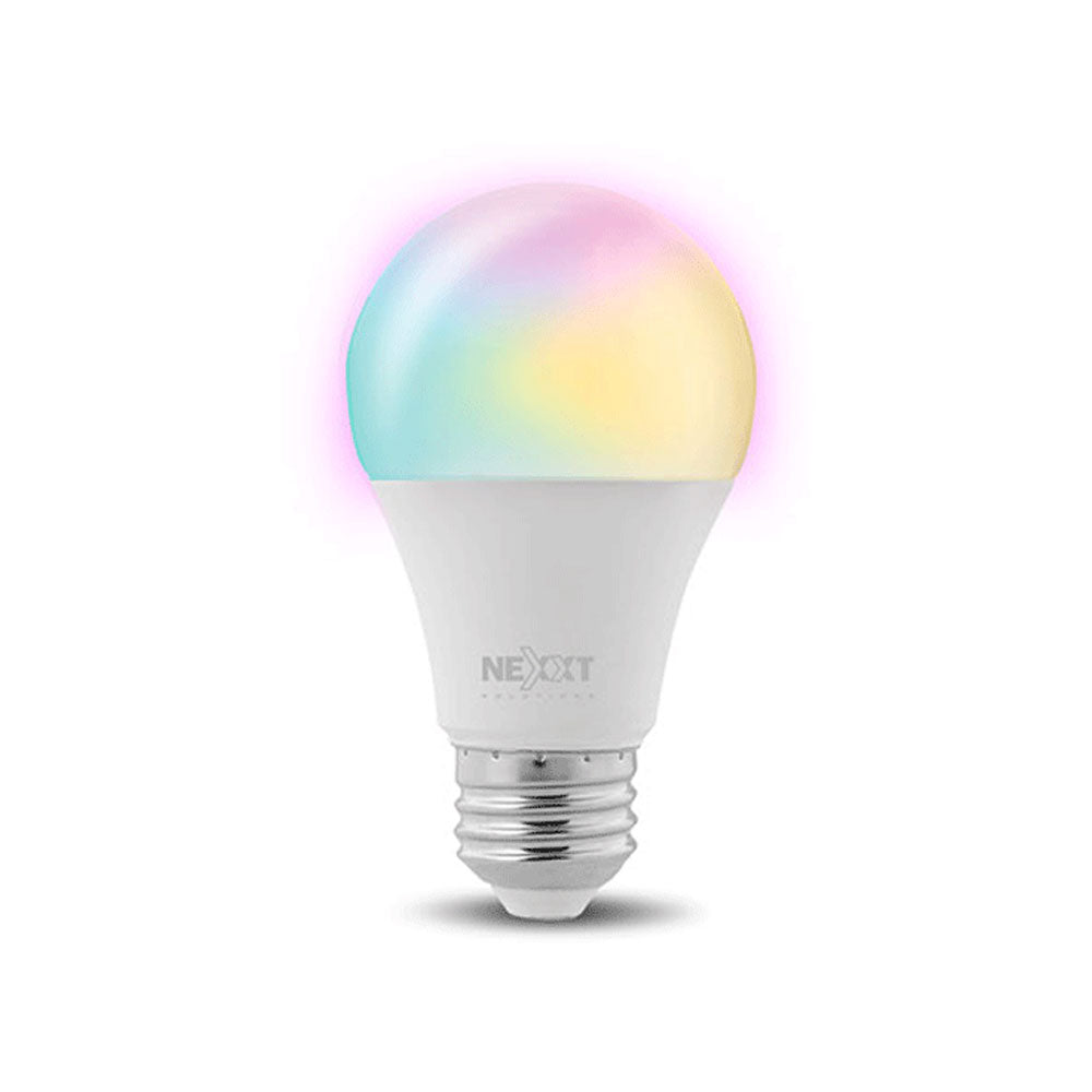 Ampolleta LED inteligente Nexxt con WIFI multicolor