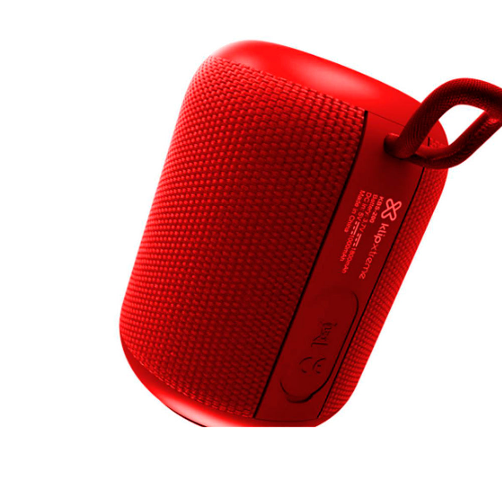 Parlante Klip Xtreme Titan KBS-200 TWS Bluetooth IPX7 Rojo