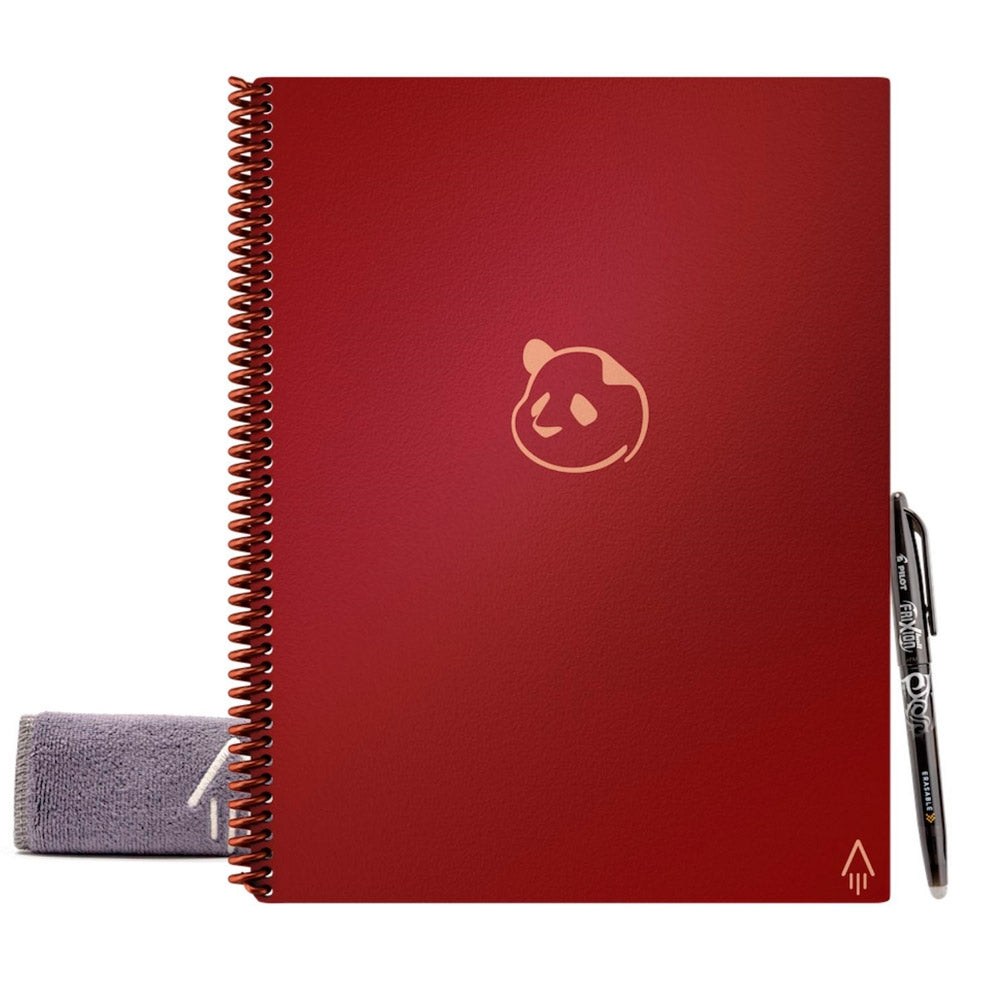 Planificador Rocketbook Panda Planner Carta Scarlet Sky