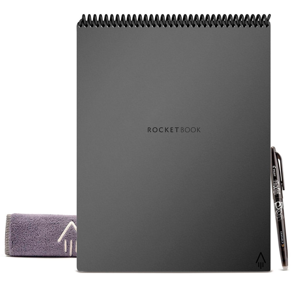Cuaderno Inteligente Rocketbook Flip Carta Gris