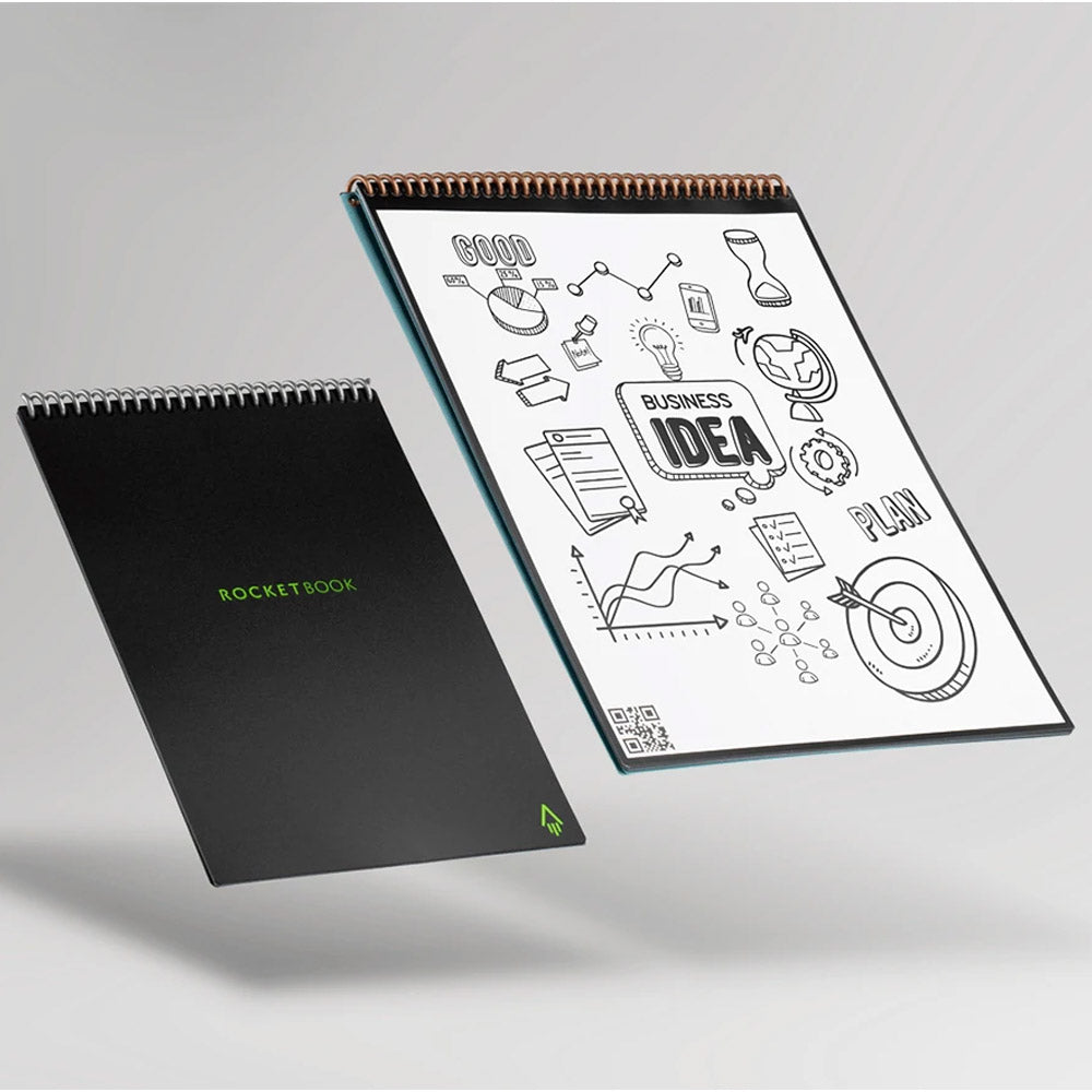 Cuaderno Inteligente Rocketbook Flip Carta Gris
