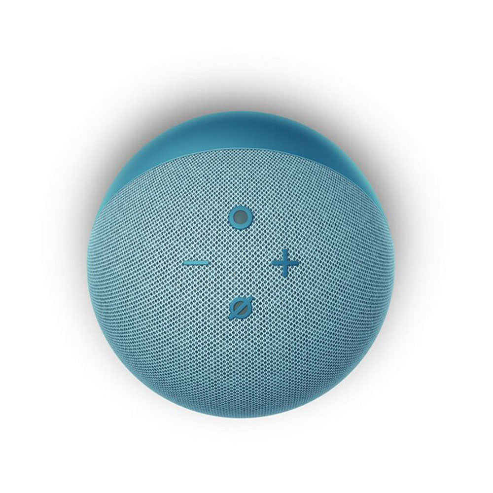Asistente Virtual Amazon Echo Dot 4ta Gen con reloj Azul