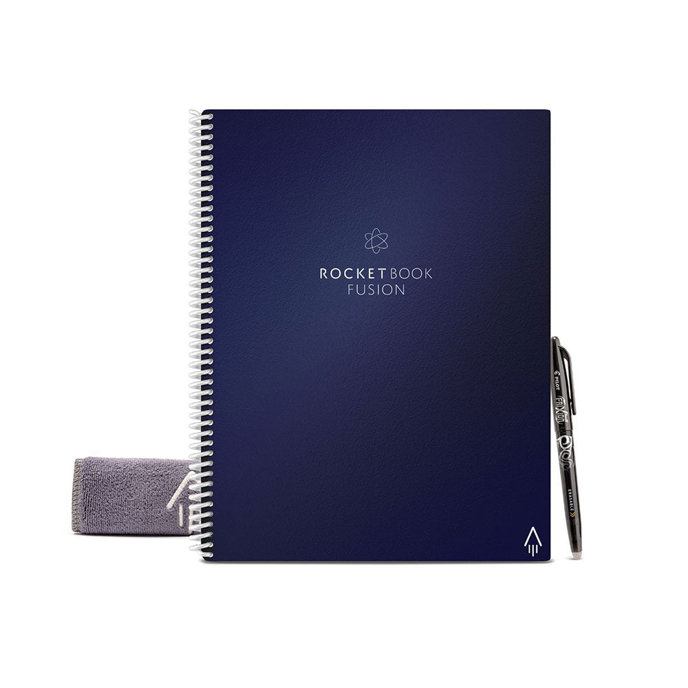 Cuaderno inteligente Rocketbook Fusion Carta Azul Oscuro