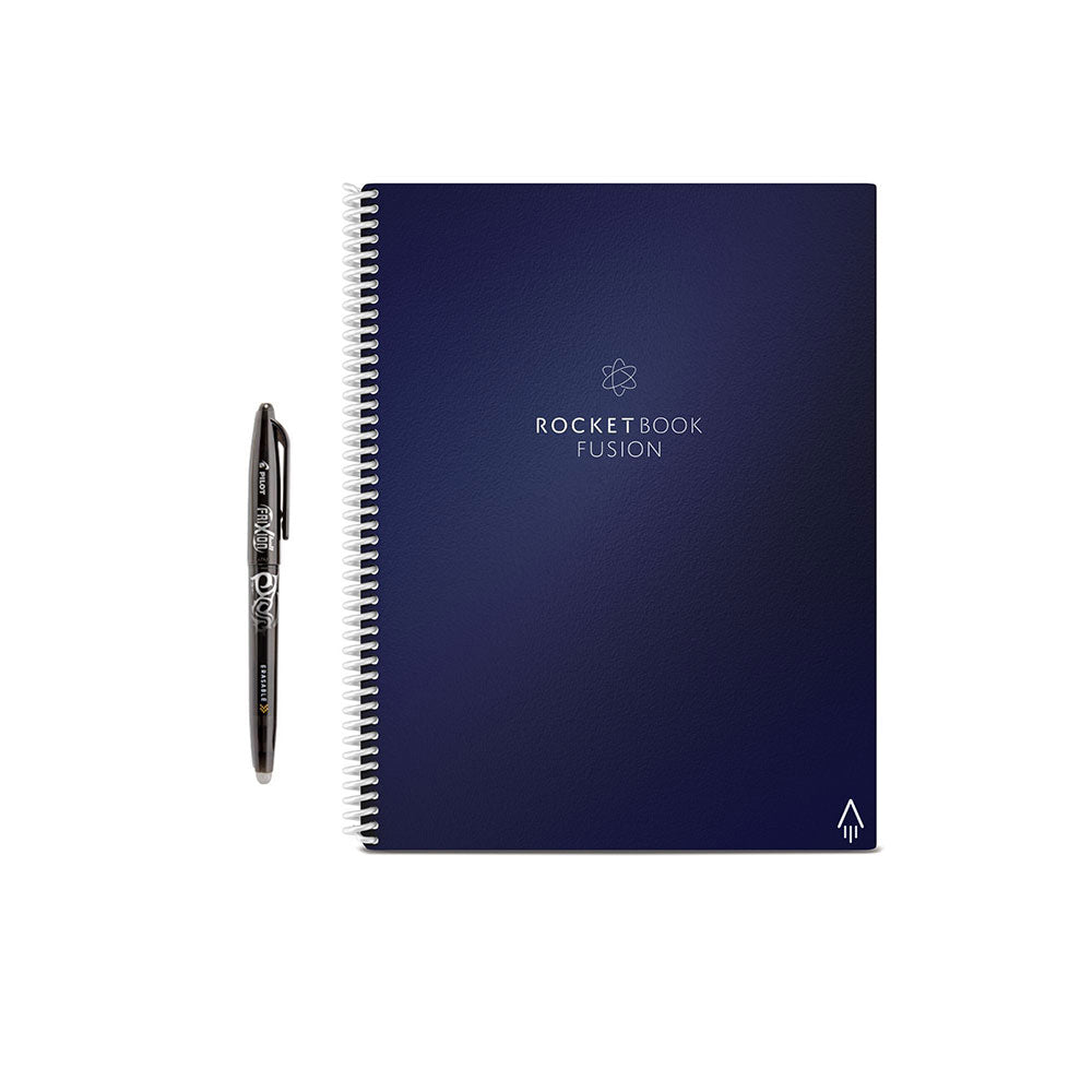 Cuaderno inteligente Rocketbook Fusion Carta Azul Oscuro