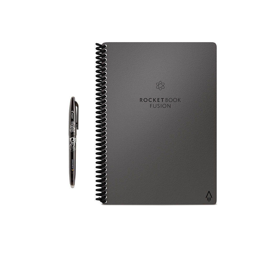 Cuaderno inteligente Rocketbook Fusion Executive Gris