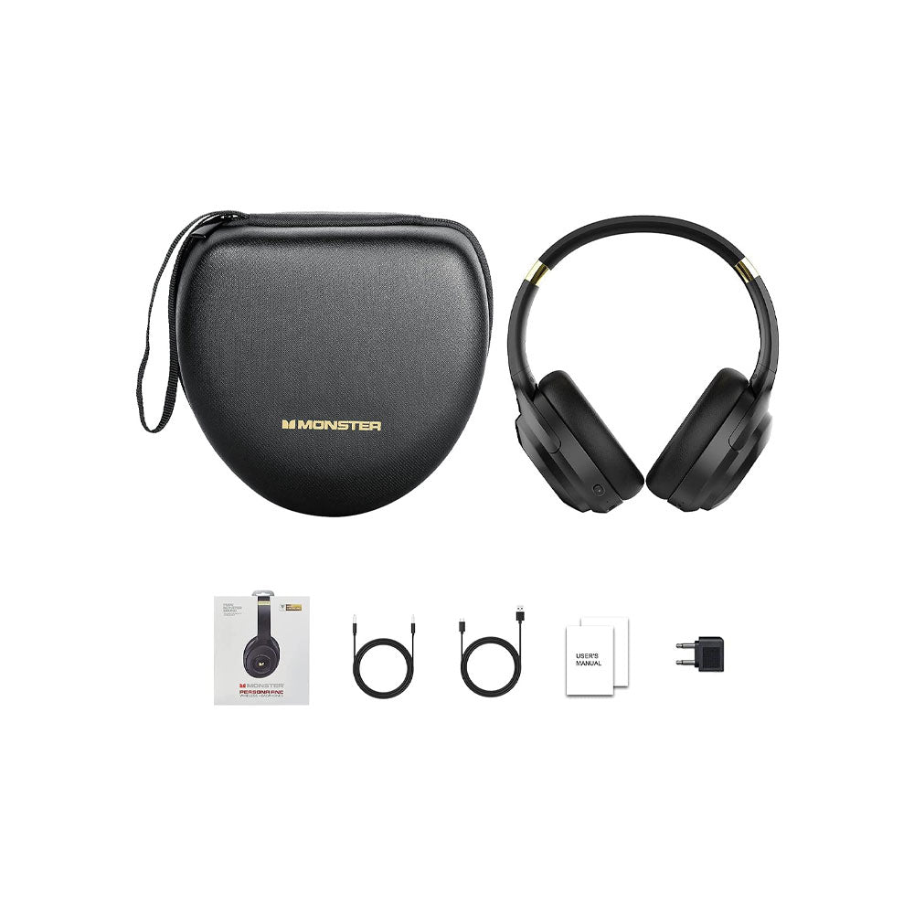 Audifonos Monster Persona Over Ear Bluetooth ANC Negro