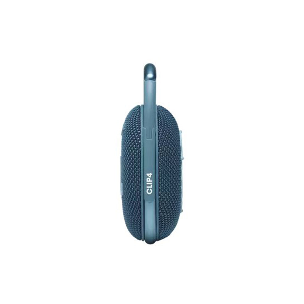 Parlante JBL Clip 4 Bluetooth IP67 con mosquetón Azul