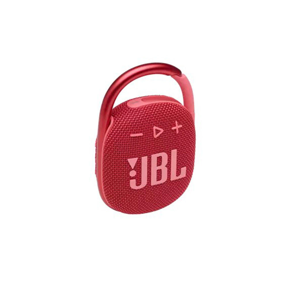 Parlante JBL Clip 4 Bluetooth IP67 con mosquetón Rojo