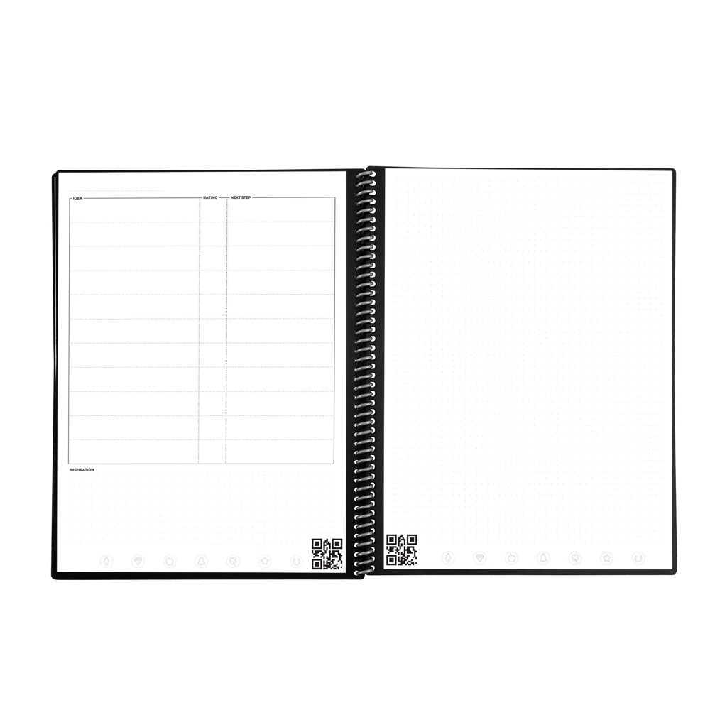 Cuaderno inteligente Rocketbook Fusion Carta reutilizable