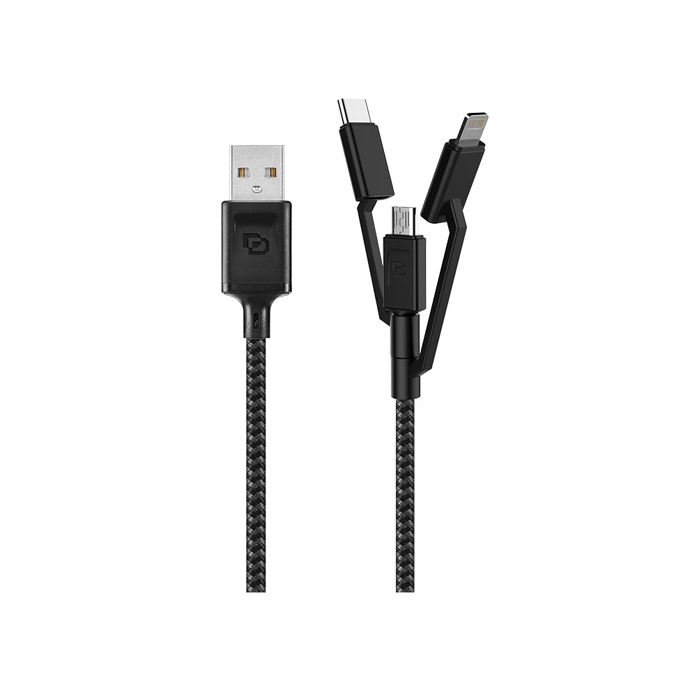 Dusted Cable Universal 3 en 1 Rugged