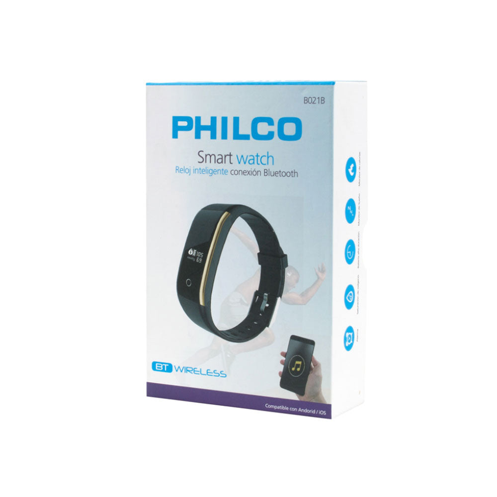 SmartWatch Philco Reloj inteligente bluetooth IP67 B021B