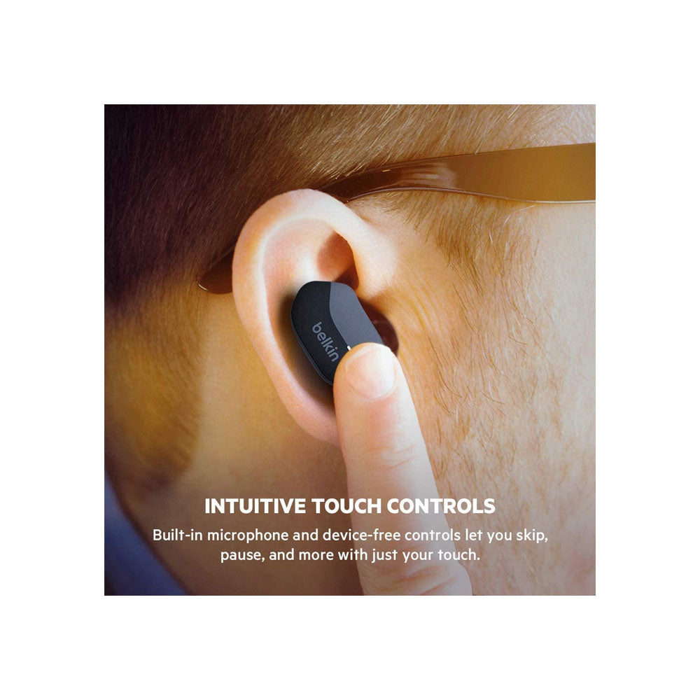 Audifonos Belkin Soundform Bluetooth In Ear negro